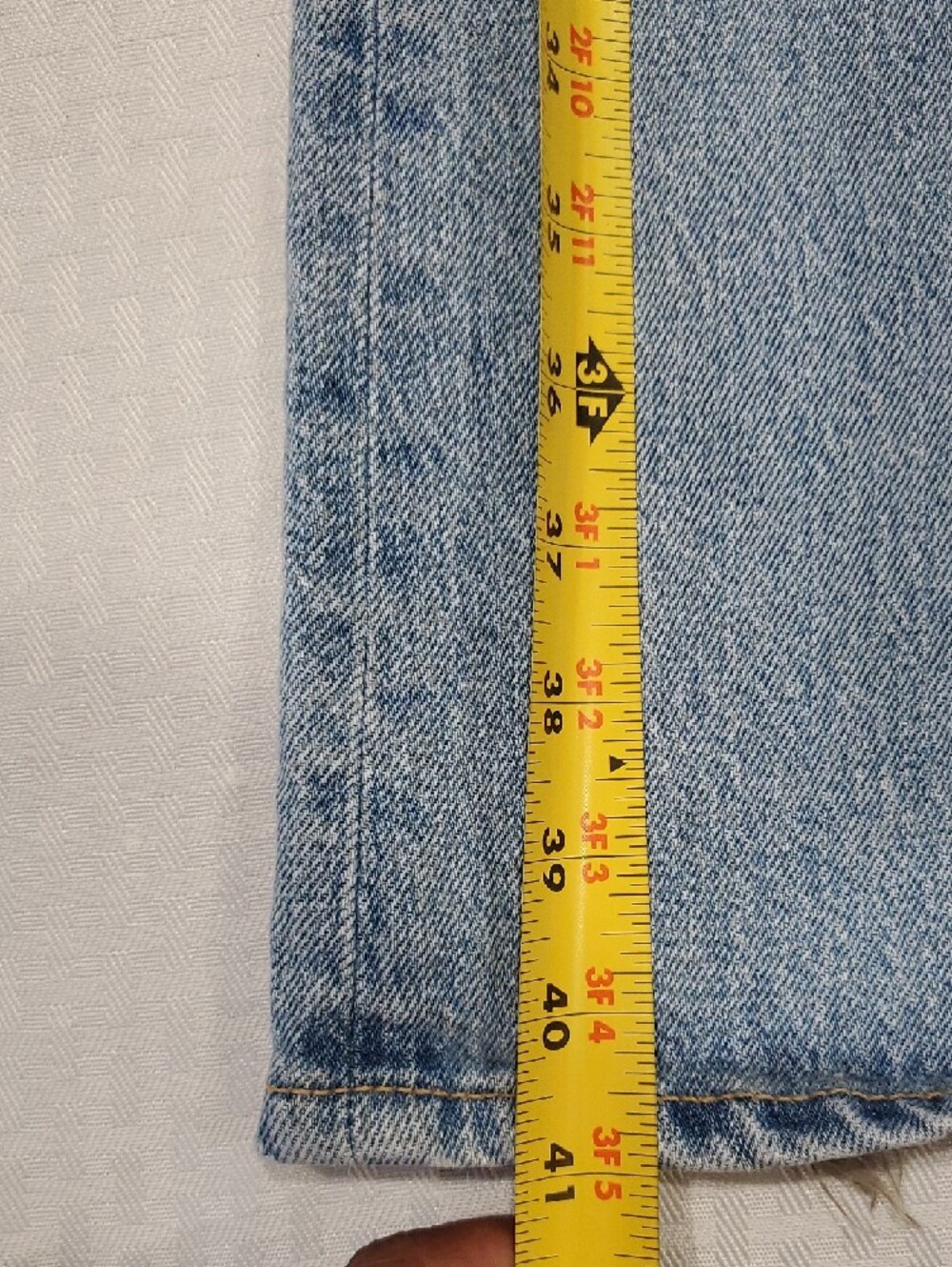 BDG Light Blue Flare Boot cut Jeans - High-Rise Wide Leg - Picture 5 of 14